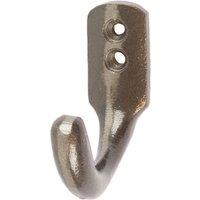 Hammer and Tongs Single Coat Hook - W20mm x H55mm in Grey | Size: 1000mm x 1000mm