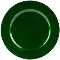 Argon Tableware Metallic Charger Plate - 33cm in Green