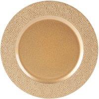 Argon Tableware Hammered Charger Plate - 33cm in Gold