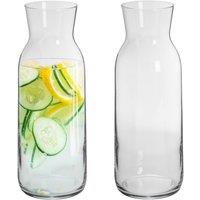 Argon Tableware Brocca Glass Carafes - 1.2 Litre - Pack of 2 in Clear