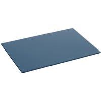 Harbour Housewares Glass Chopping Board - 30 x 20cm Kitchen Cutting Board for Food Prep in Blue | Size: 30 x 20 cm