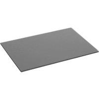 Harbour Housewares Glass Chopping Board - 30 x 20cm Kitchen Cutting Board for Food Prep in Grey | Size: 30 x 20 cm