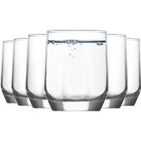 LAV Diamond Shot Glasses - 80ml - Clear - Pack of 12
