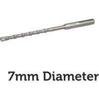 Loops PRO 7mm x 160mm SDS Plus Masonry Drill Bit Tungsten Carbide Cutting Head Tip