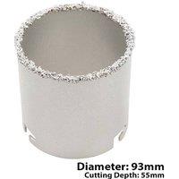 Loops 93mm Diameter Tungsten Carbide Grit Core Drill Bits Wall Floor Tile Hole Cutter