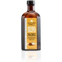 Nature Spell Coconut & Castor Oil for Hair & Skin in Orange