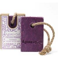 KDMD Soap On A Rope - Pressed Peonies in Purple