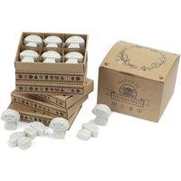 KDMD Box of 6 Wax Melts - Dark Patchouli in Grey