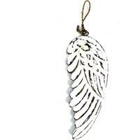 KDMD Hand Crafted Small Angel Wing - 18cm in White