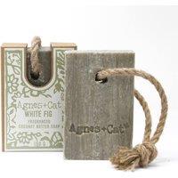 KDMD Soap On A Rope - White Fig in Grey