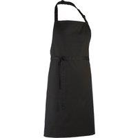 Premier Colours Bib Apron Workwear in Black