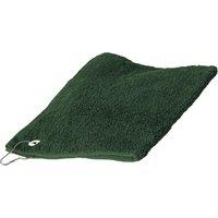 Towel City Luxury Range 550 GSM - Sports Golf Towel (30 X 50 CM) in Green | Size: 30 X 50 CM