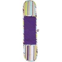 Homescapes Osaka Purple Stripe Cotton Double Oven Glove