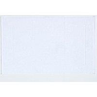 Homescapes Imperial Plain Cotton Bath Mat in White