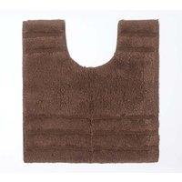 Homescapes Spa Supreme Luxury Pedestal Mat in Brown