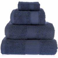 Homescapes 500 GSM Turkish Cotton Towel Soft, Absorbent & Quick-Drying in Navy