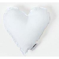 Homescapes Super Microfibre Heart Shaped Cushion Pad - Cushion Filler & Inserts in White | Size: 40 cm x 40 cm