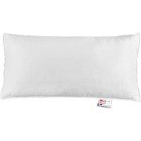 Homescapes Microfibre Euro Continental Pillow - 40cm x 80cm (16x32) in White | Size: 40 cm x 80 cm