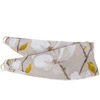 Homescapes Anita Floral Tie Back Pair in Yellow
