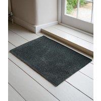 Desire Rugs Non Slip Absorbent Dirt Trapper Entrance Door Mats in Dark Grey | Size: 50 cm x 80 cm