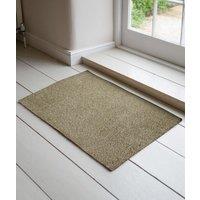 Desire Rugs Non Slip Absorbent Dirt Trapper Entrance Door Mats in Beige | Size: 50 cm x 80 cm