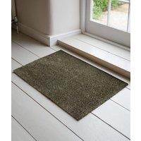 Desire Rugs Non Slip Absorbent Dirt Trapper Entrance Door Mats in Brown | Size: 50 cm x 80 cm