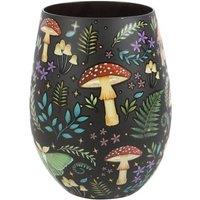 KDMD Dark Forest Print Stemless Glass in Black