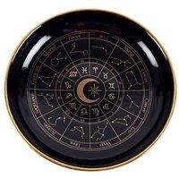 KDMD Black Astrology Wheel Trinket Dish
