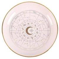 KDMD Off White Astrology Wheel Trinket Dish in Pink