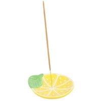 KDMD Lemon Slice Incense Stick Holder in Yellow