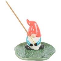 KDMD Gonk Lily Pad Incense Stick Holder in Green