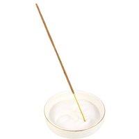 KDMD White Moon Face Incense Stick Holder