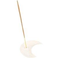 KDMD White Crescent Moon Incense Stick Holder