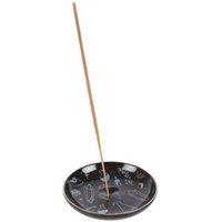 KDMD Crystal Witch Incense Holder Plate in Black