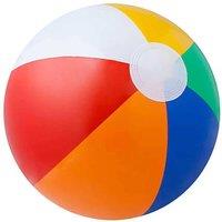 Shatchi Beach Ball Inflatable Multi Coloured Holiday Swimming Pool Party Toy Blow Up Summer Game24inch | Size: 1 Pack