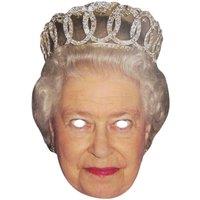 Shatchi Queen Elizabeth Face Mask Royal Family Event Celebrity Birthday Fancy Dress Do Hen Party Girls Street Party Support