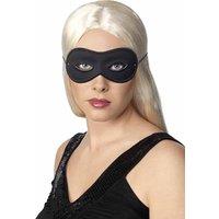 Shatchi BLACK MASQUERADE DOMINO FACE EYE MASK COSTUME PARTY FANCY DRESS