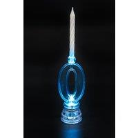 Shatchi Birthday Candle Number 0 Flashing Colour Changing with 4 Candle Cake Decoration