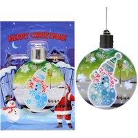 Shatchi Christmas 3D Snowman LED Christmas Tree Hanging Decoration Ornaments Xmas Gifts