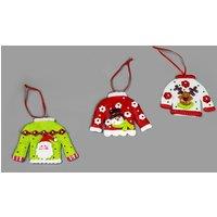 Shatchi Christmas Tree Hanging Decorations 3Pcs Jumpers
