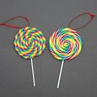 Shatchi Christmas Tree Hanging Decorations 2Pcs Lollipops