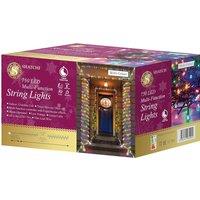 Shatchi 750LEDs Multifunction Timer String Fairy Lights 75M Indoor/Outdoor Decorations