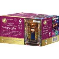 Shatchi 1500LEDs Multifunction Timer String Fairy Lights 150M Indoor/Outdoor Decorations