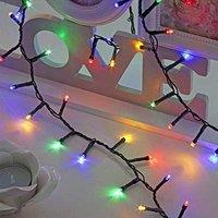 Shatchi 1000 LEDs Multicolour Compact LEDs Green Cable with 8 Effects Multifunction Auto Memory Christmas Decorations