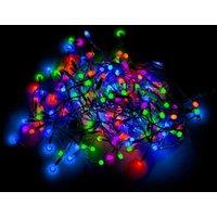 Shatchi 1500 LEDs Multicolour Compact LEDs Green Cable Christmas Home Decorations
