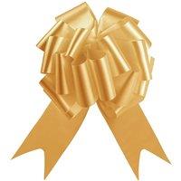 Shatchi 60pcs Gold 30mm/3cm Pull Bows Gift Wrap & Hampers