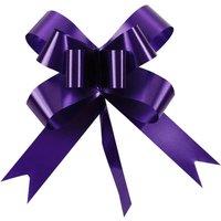 Shatchi 20pcs Purple 50mm/5cm Pull Bows Gift Wrap & Hampers