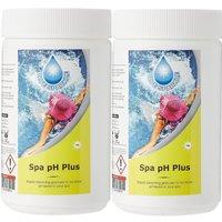 Shatchi Blue sparkle 2 kg pH plus pH level increaser water quality improver for all Hot Tubs & Swimming Pools in White