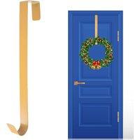 Shatchi 30Cm Metal Wreath Hanger - Perfect for Holiday Decoration in Gold | Size: 1 Pack