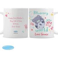 Personalised Memento Company Personalised You Are My World Me To You Mug in White